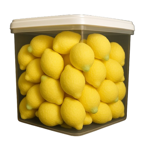 Citrons géants en guimauve (à l'unité)