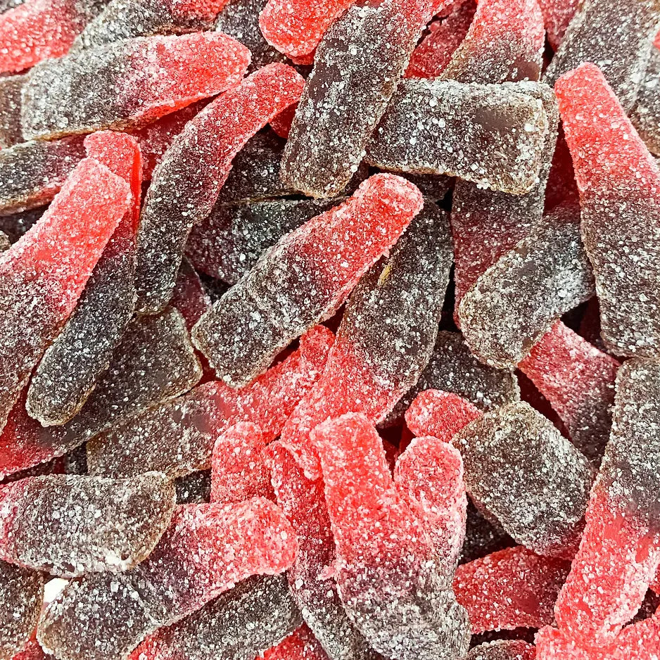 Bouteilles Cherry Cola Sucrées (100G)