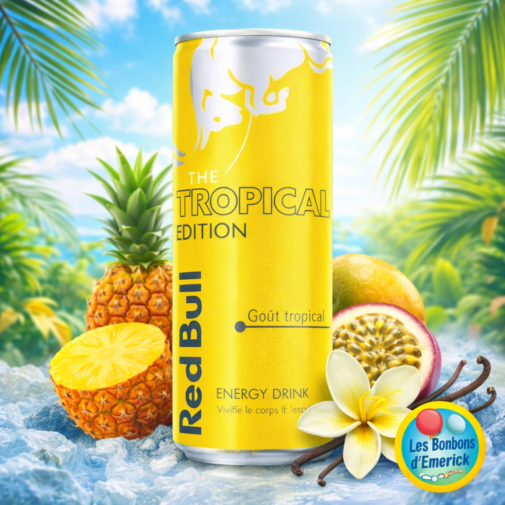 Redbull Tropical (à l’unité)