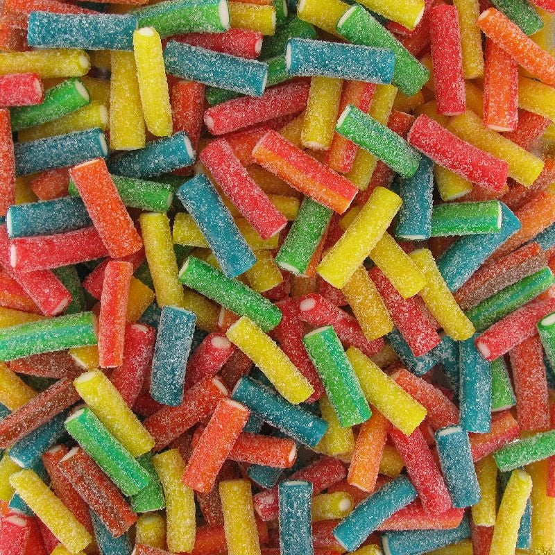 Minis câbles assortis sucrés acide (100G)