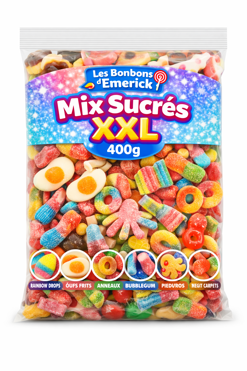 Pack Mix Sucrés XXL - 400g