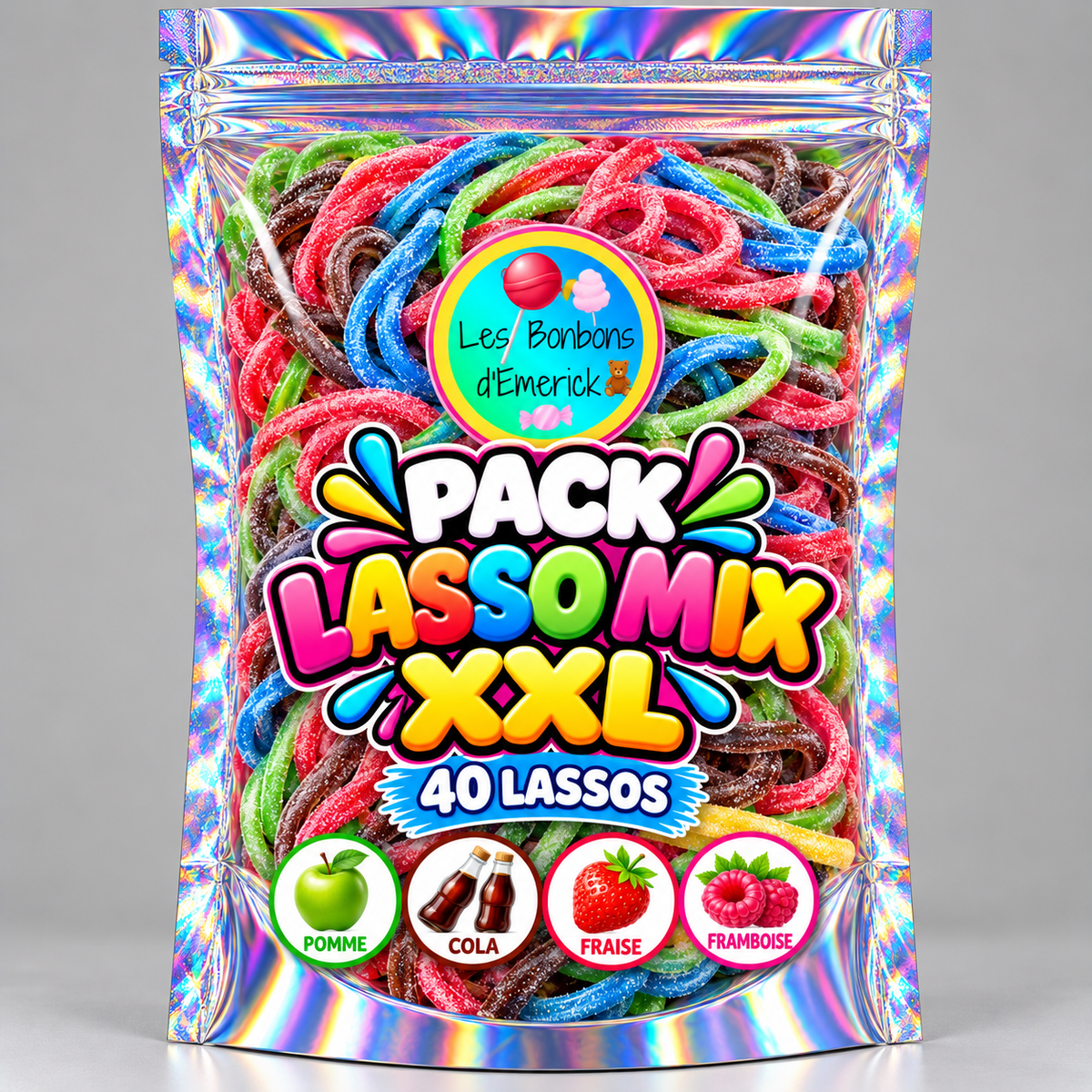 🍬 Lasso Mix XXL Pack – 40 Lassos