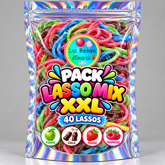 🍬 Lasso Mix XXL Pack – 40 Lassos