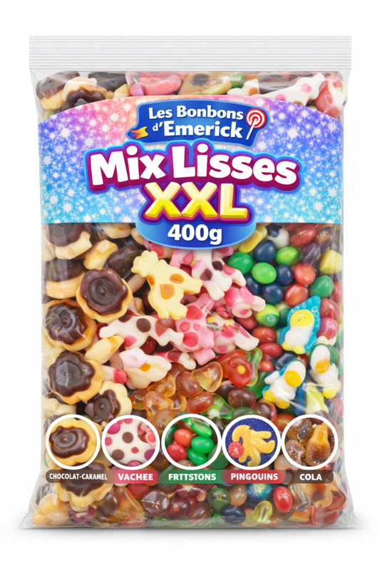 Mix Bonbons Lisses XXL – 400g
