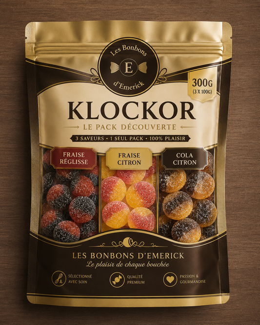 KLOCKOR – Pack Découverte 300G
