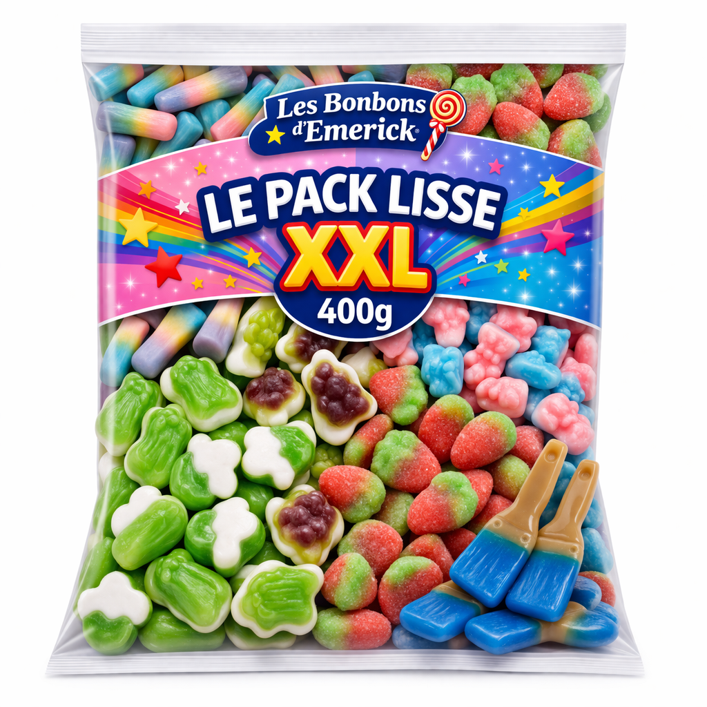 Mix Bonbons Lisses XXL – 400g