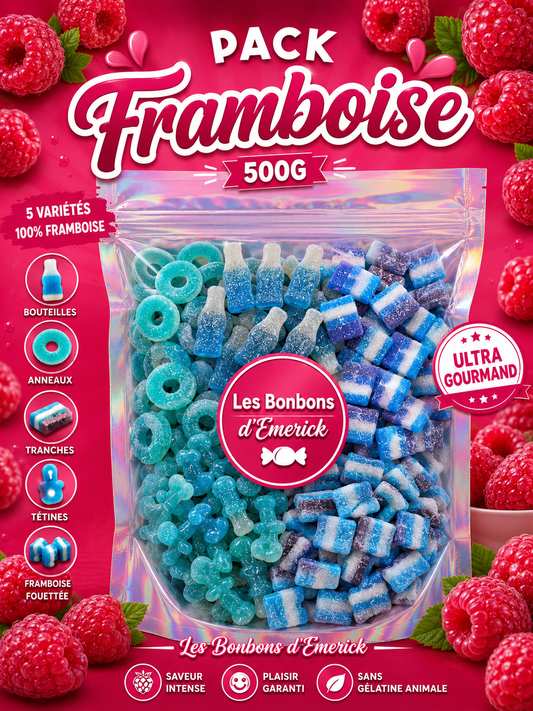Pack Framboise XXL 500G