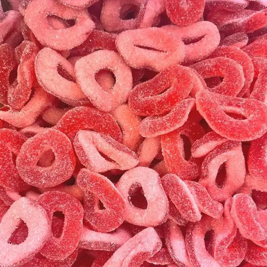 Anneaux Fraise Acidulé 100G
