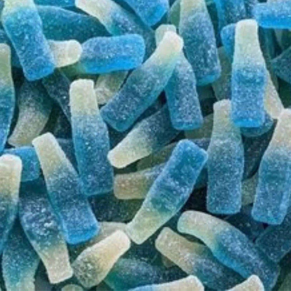 Bouteille Framboise bleue sucrée (100G)