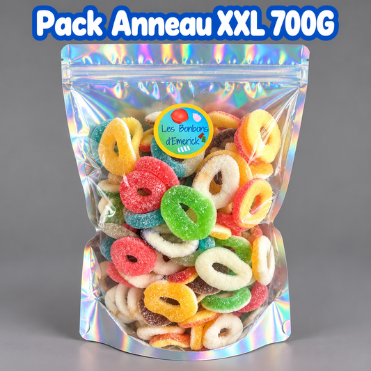 Pack Anneaux XXL – 7 Saveurs