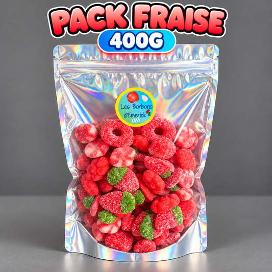 Pack Mix Fraise XL 400G