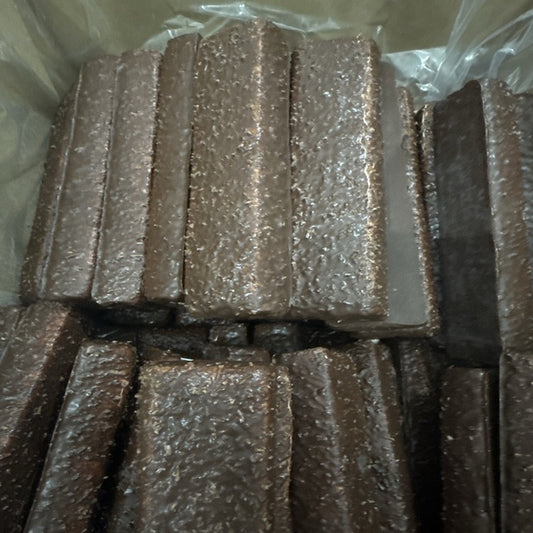 Lard Carré Trempé Coco 15 cm - X2