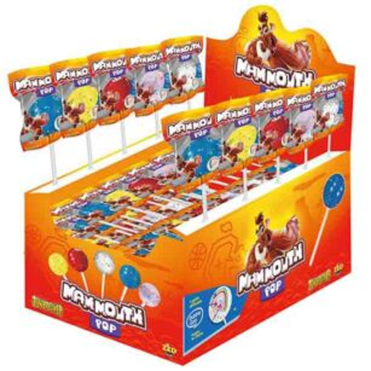 Sucette Mammouth Pop bubble gum - (à l'unité)